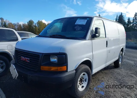 2012 GMC Savana 2500 Work Van z USA, uszkodzony, nr VIN 1GTW7FCA4C1136448